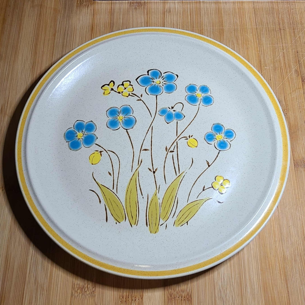 Floral Patterned Dinner Plates - Picture 2 of 5